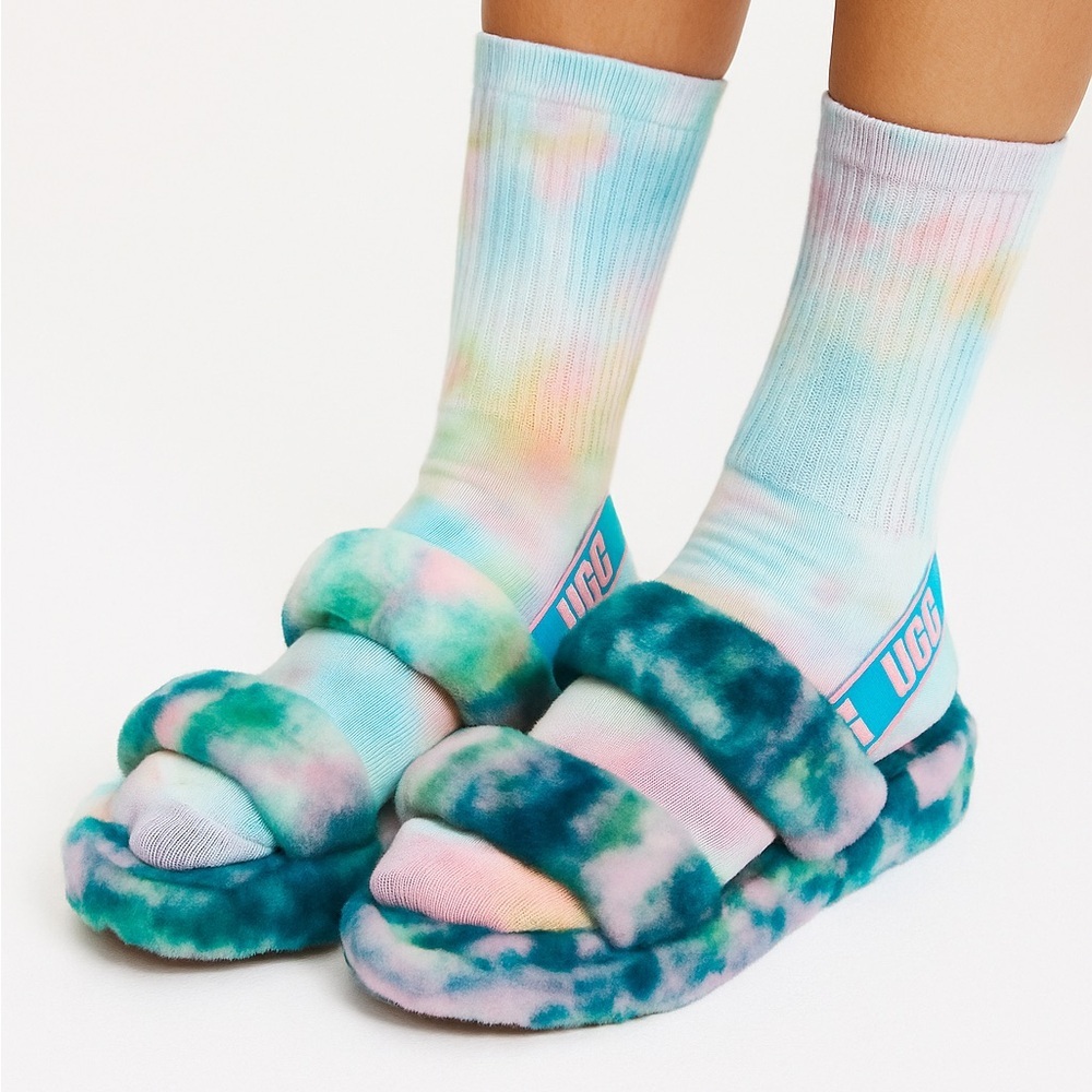 UGG Oh Yeah Marble Slide Sandal Women’s Size 8